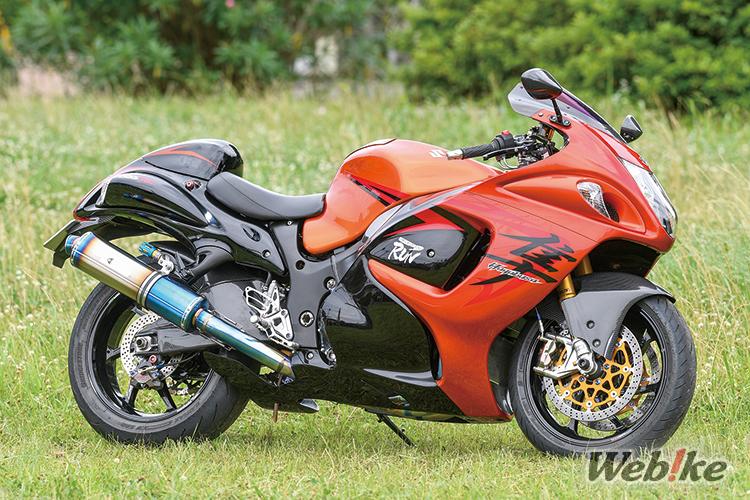 Được xây dựng để trường tồn: SUZUKI HAYABUSA Custom của TG-RUN