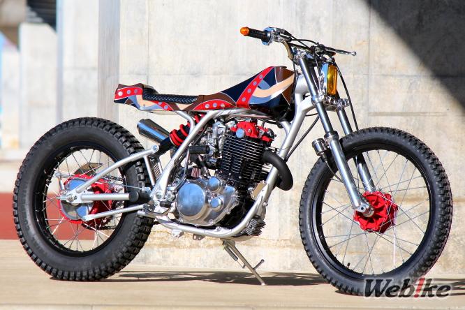 Nghệ thuật chuyển động: YAMAHA SR400 Custom của CANDY Motorcycle Laboratory