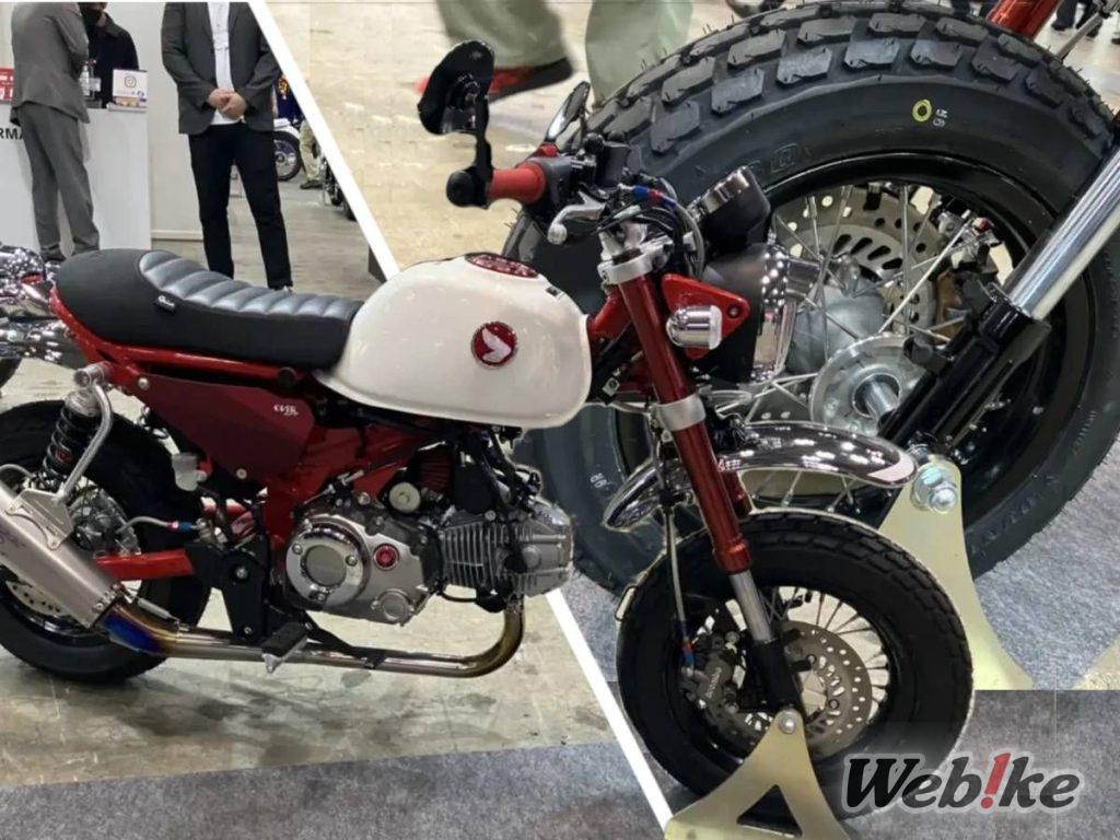 Monkey 125 có bánh xe nan hoa! Đề xuất “Tùy chỉnh tất cả” của PLOT [Triển lãm Mô tô 2025]